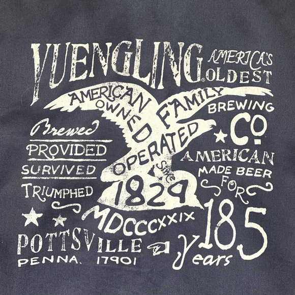 🍺Yuengling Graphic PrintX Dickies Shortsleeved Work-shirt NWT Size-M Navy-White - Picture 6 of 16